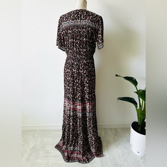 Knox Rose Red Maxi Sundress V-Neck Casual - Picture 6 of 12